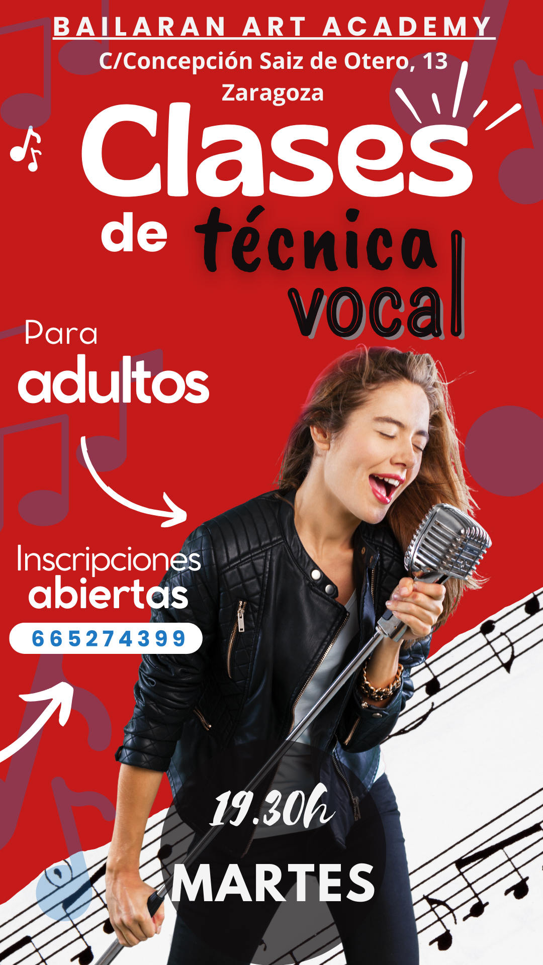 Grupo de adultos - Técnica vocal